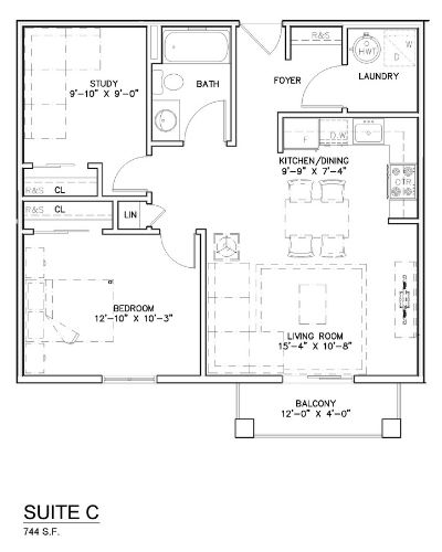 855 Elizabeth Road - 1 Bedroom+Den Apartments