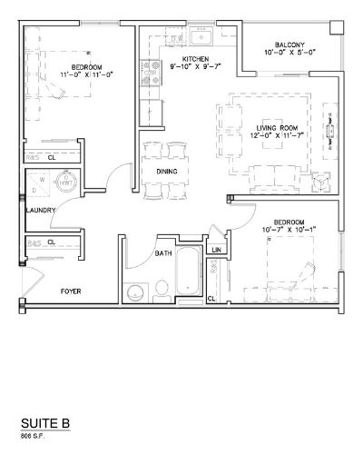 855 Elizabeth Road - 2 Bedroom Apartments